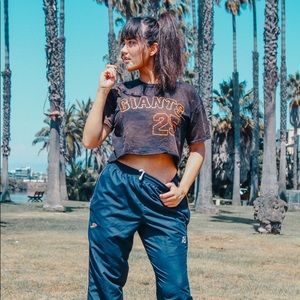 San Francisco SF Giants 25 Bonds Jersey Tee Acid W